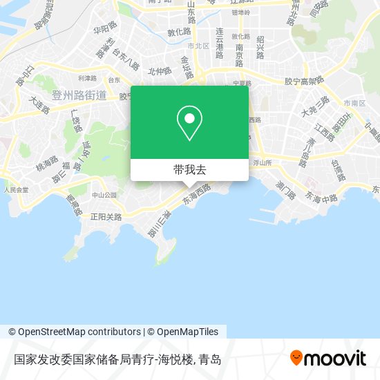 国家发改委国家储备局青疗-海悦楼地图