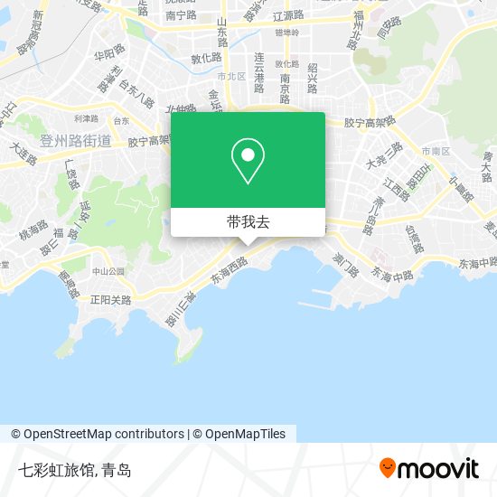 七彩虹旅馆地图
