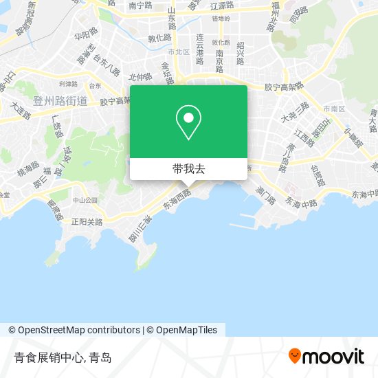 青食展销中心地图