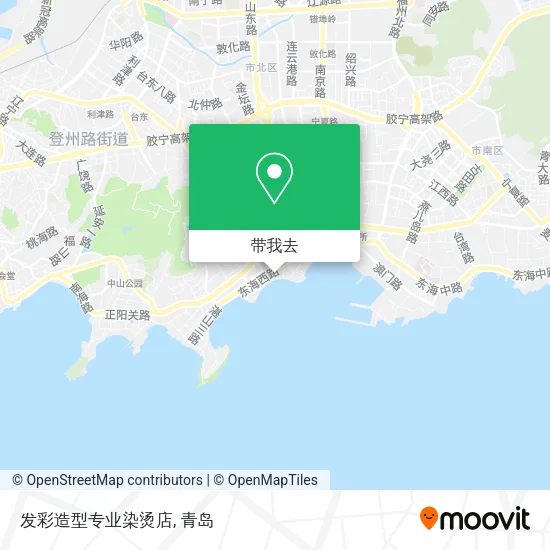 发彩造型专业染烫店地图