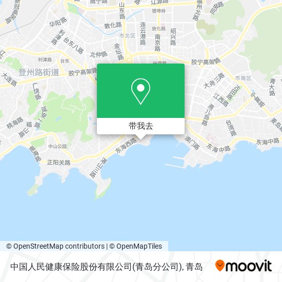 中国人民健康保险股份有限公司(青岛分公司)地图