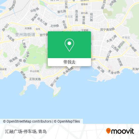 汇融广场-停车场地图