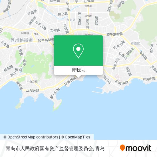 青岛市人民政府国有资产监督管理委员会地图