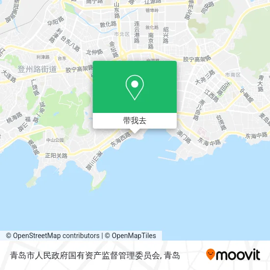 青岛市人民政府国有资产监督管理委员会地图