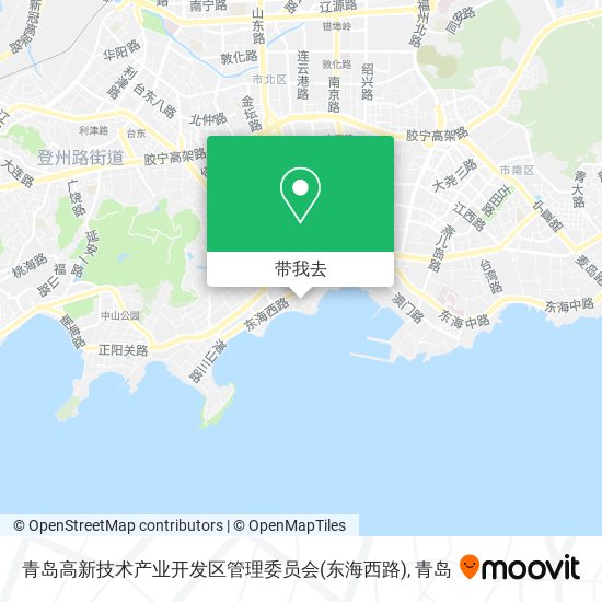 青岛高新技术产业开发区管理委员会(东海西路)地图