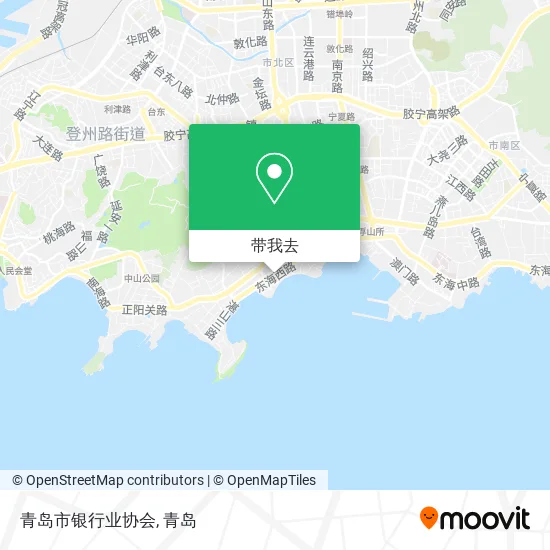 青岛市银行业协会地图
