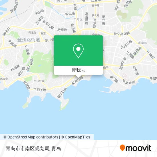 青岛市市南区规划局地图