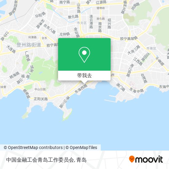 中国金融工会青岛工作委员会地图