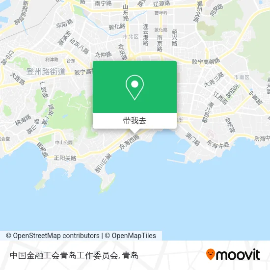 中国金融工会青岛工作委员会地图