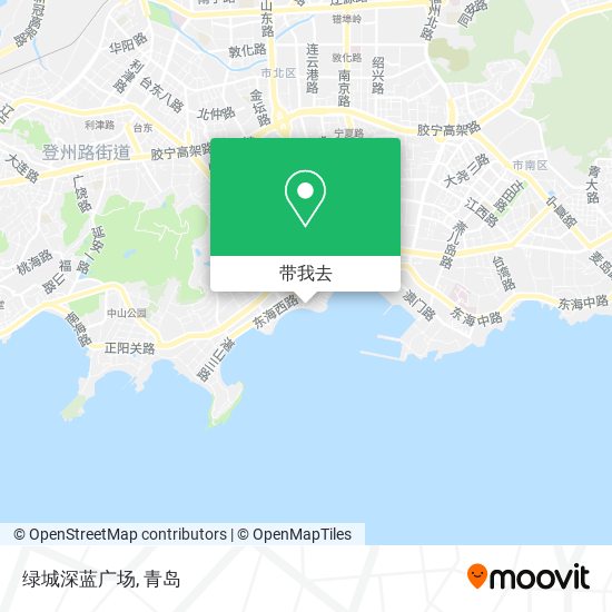 绿城深蓝广场地图