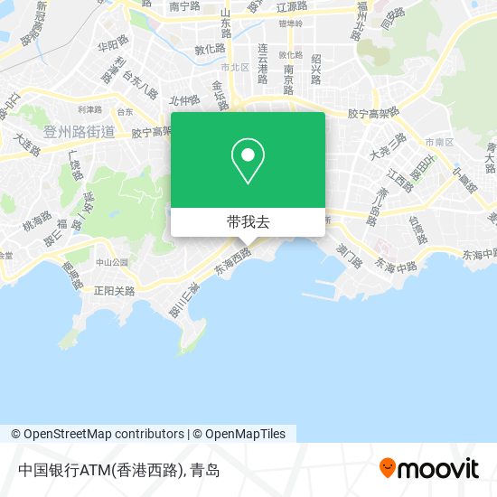 中国银行ATM(香港西路)地图