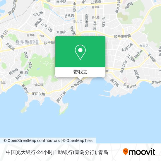 中国光大银行-24小时自助银行(青岛分行)地图