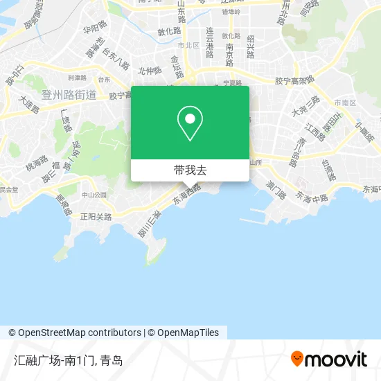 汇融广场-南1门地图