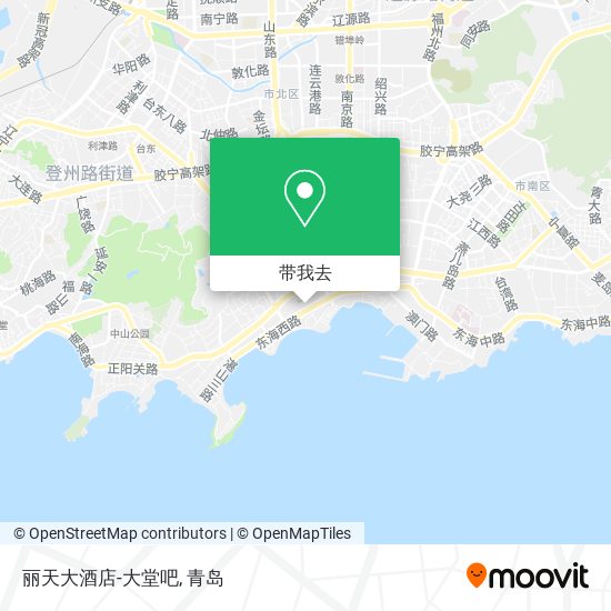 丽天大酒店-大堂吧地图