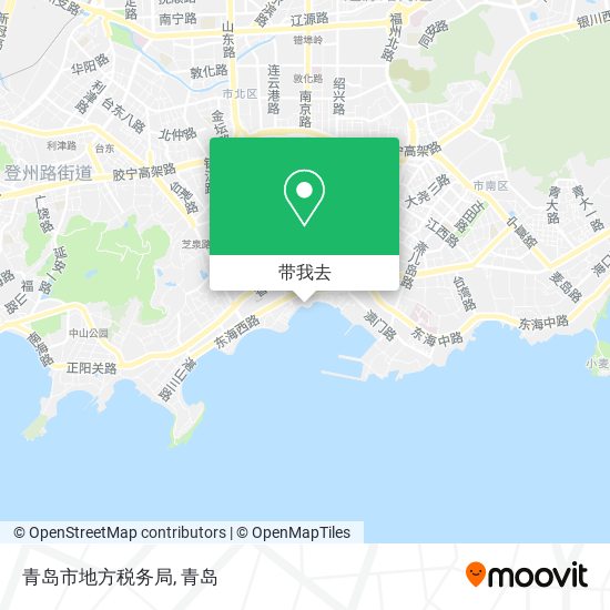 青岛市地方税务局地图