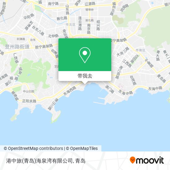 港中旅(青岛)海泉湾有限公司地图