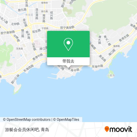 游艇会会员休闲吧地图