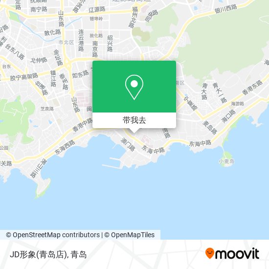 JD形象(青岛店)地图