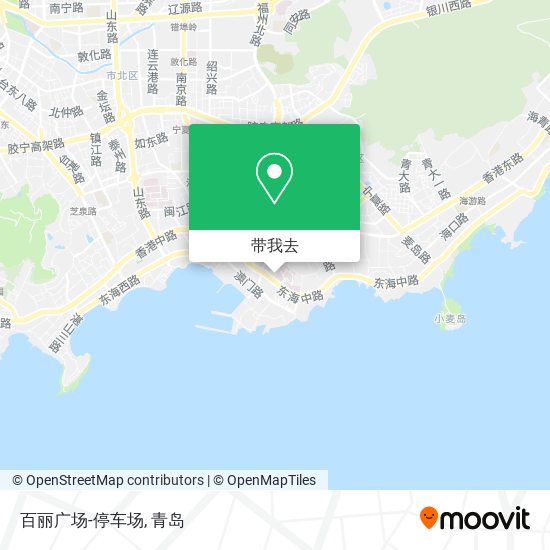 百丽广场-停车场地图