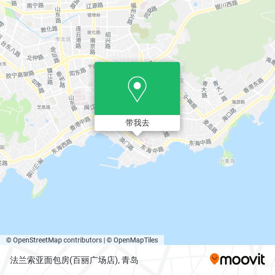 法兰索亚面包房(百丽广场店)地图