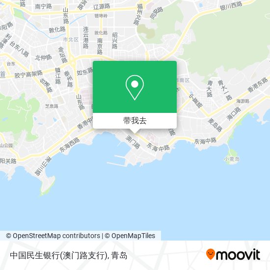 中国民生银行(澳门路支行)地图
