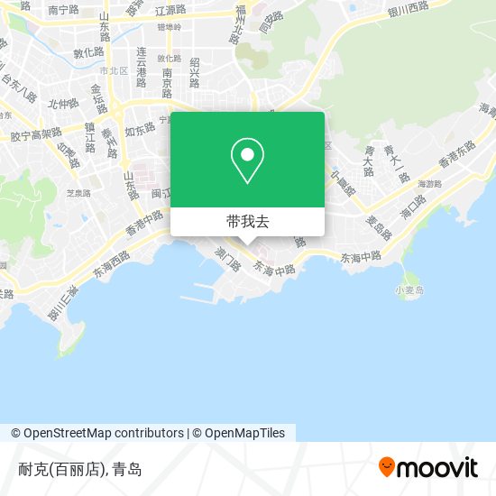 耐克(百丽店)地图