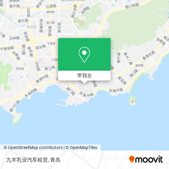 九羊乳业汽车租赁地图