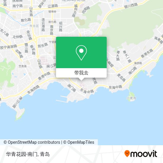 华青花园-南门地图