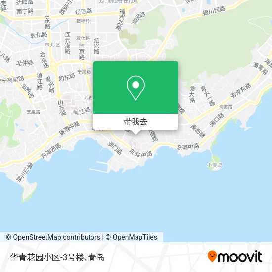 华青花园小区-3号楼地图