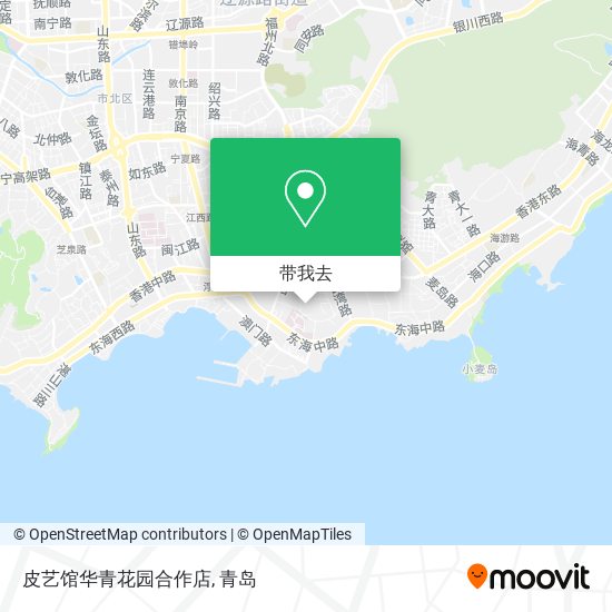 皮艺馆华青花园合作店地图
