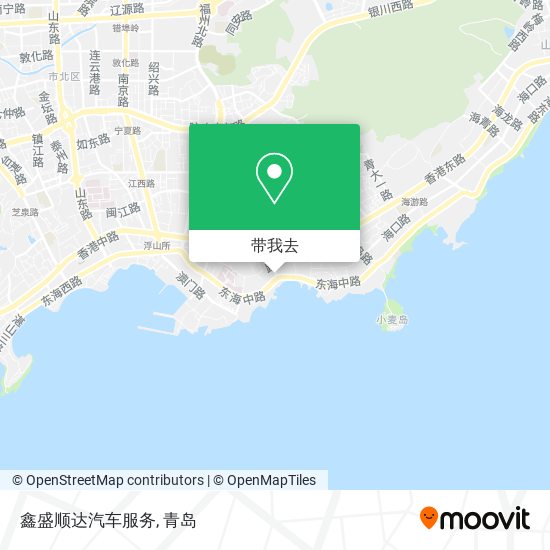 鑫盛顺达汽车服务地图
