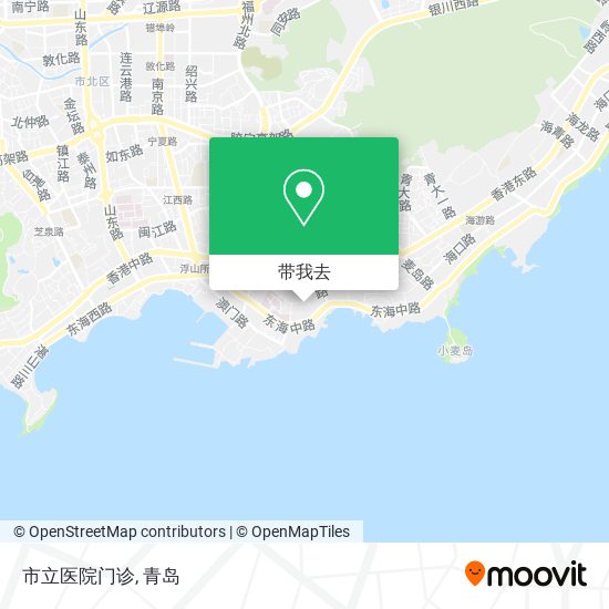 市立医院门诊地图