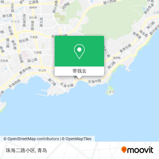 珠海二路小区地图