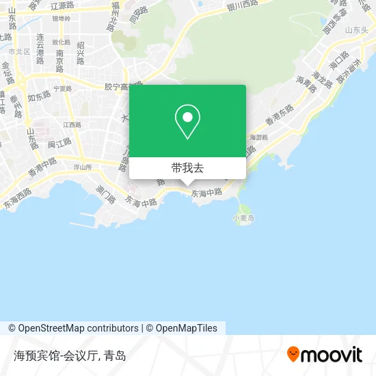 海预宾馆-会议厅地图
