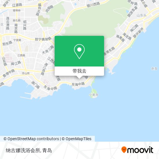 纳古娜洗浴会所地图