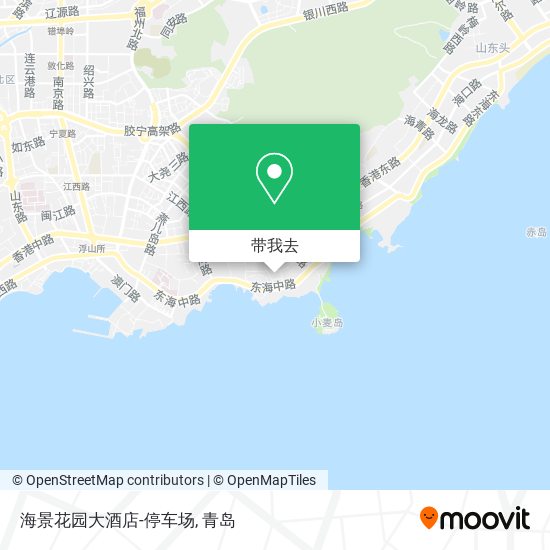 海景花园大酒店-停车场地图