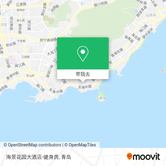 海景花园大酒店-健身房地图