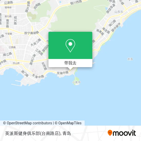 英派斯健身俱乐部(台南路店)地图