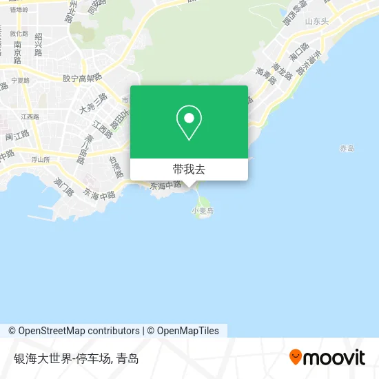 银海大世界-停车场地图