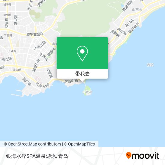 银海水疗SPA温泉游泳地图