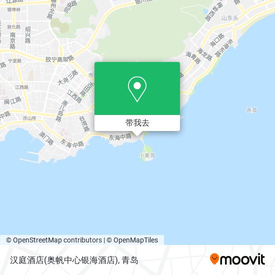 汉庭酒店(奥帆中心银海酒店)地图