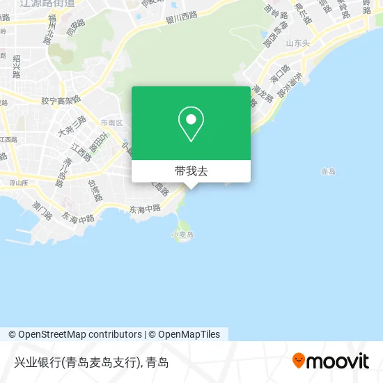 兴业银行(青岛麦岛支行)地图