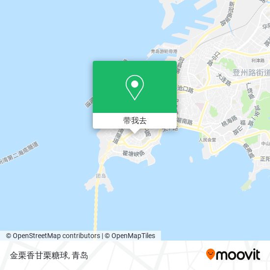 金栗香甘栗糖球地图