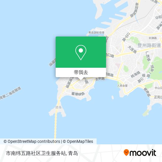 市南纬五路社区卫生服务站地图