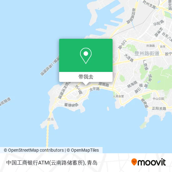 中国工商银行ATM(云南路储蓄所)地图