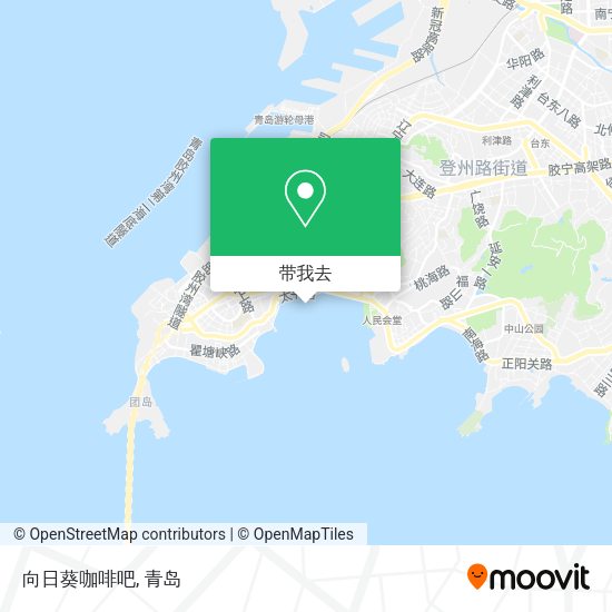 向日葵咖啡吧地图