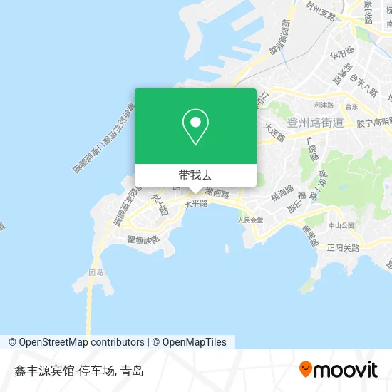 鑫丰源宾馆-停车场地图