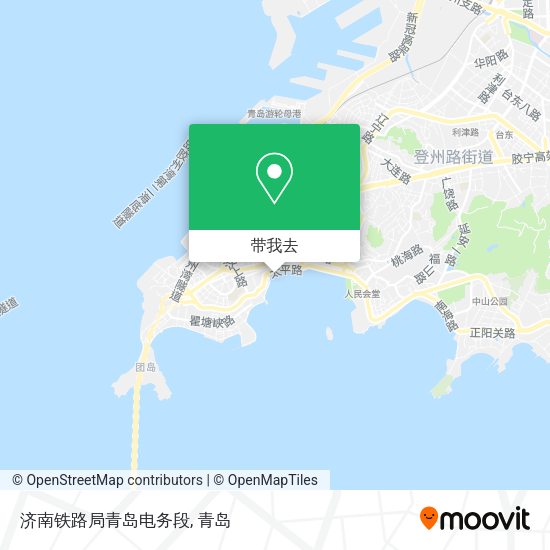 济南铁路局青岛电务段地图