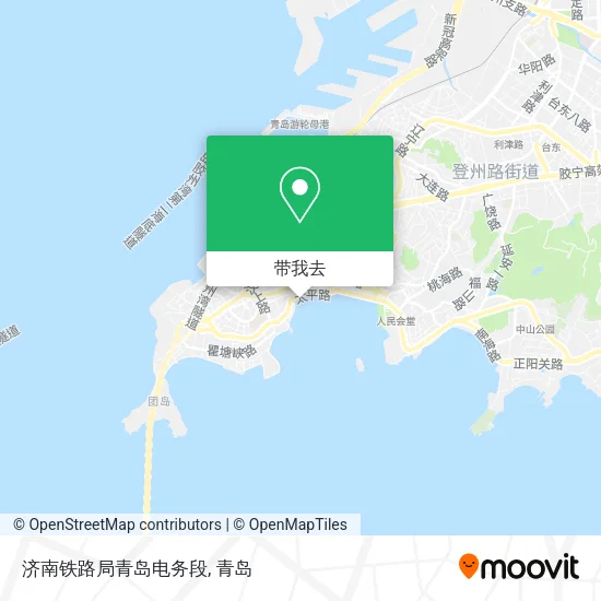 济南铁路局青岛电务段地图