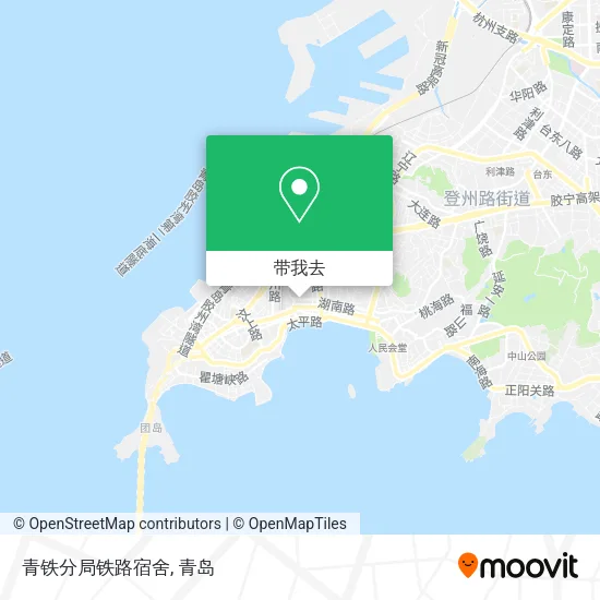 青铁分局铁路宿舍地图